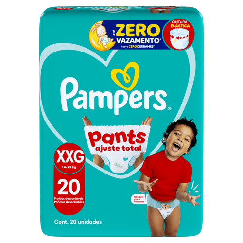 FRA PAMPERS PANTS XXG 20UN
