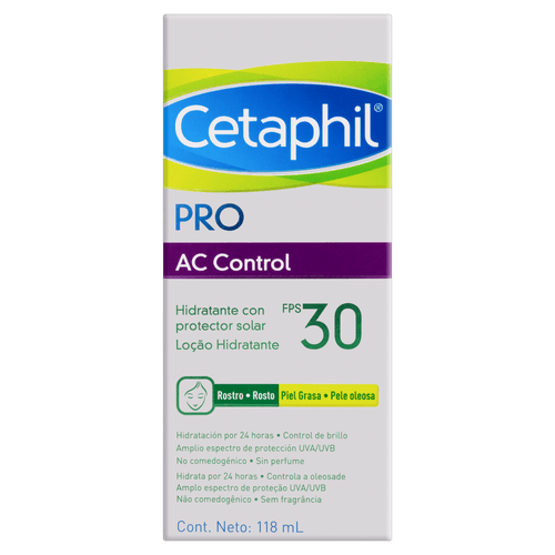 Cetaphil Pro Ac Control Loção Hidratante Fps 30 118ml