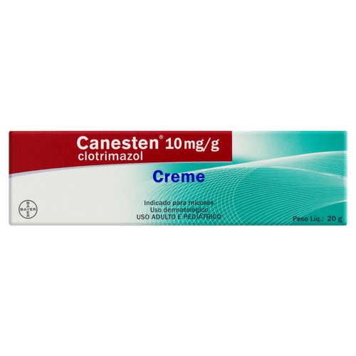 Canesten Creme 10mg/g Bayer Caixa 20g