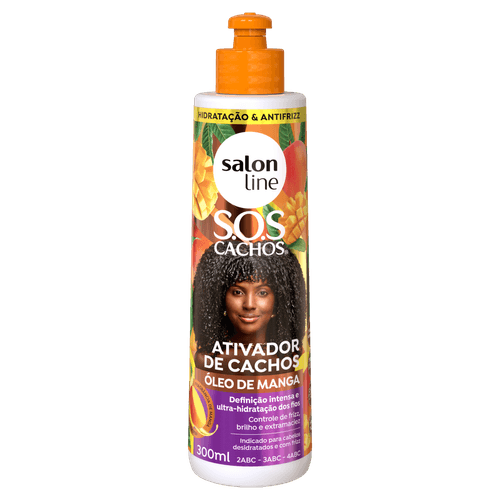 Ativador de cachos Salon Line Sos Umidificador 300 ml