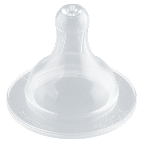 Bico para Mamadeira Big Gargalo Largo 1un Silicone Kuka Macio Esterilizável