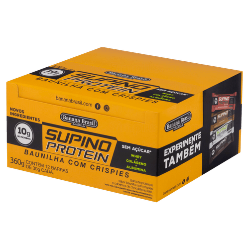 Barra De Cereais Supino Pro Bau/Crispies 30G - Supino