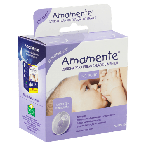 Concha Base Rigida Amamente - Amamente