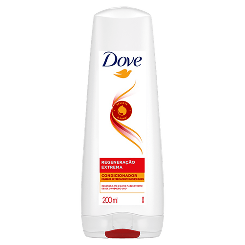 Condicionador Regeneração Extrema 200ml Dove para cabelos extremamente danificados