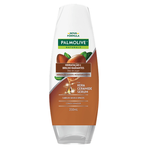 Condicionador Naturals Hidratante Lumin 350ml para cabelos secos e opacos - Palmolive