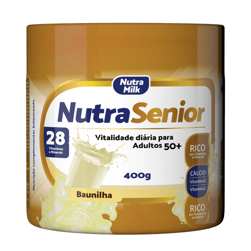 Nutra Senior Adulto 50+ Baunilha 400g NutraMilk