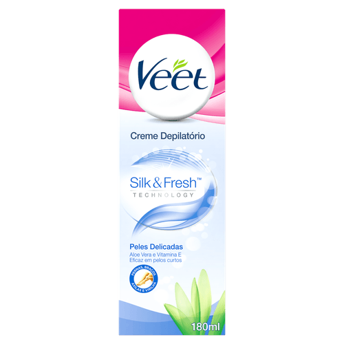 Creme Depilatório Pele Delicada Orquídea 180ml Veet