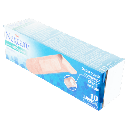 Curativos Nexcare Micropor 10Un - Nexcare
