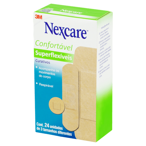 Curativos Nexcare Superflexivel 24Un