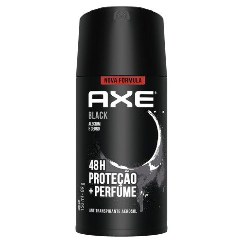 Antitranspirante Aerossol Black Axe 150ml Spray