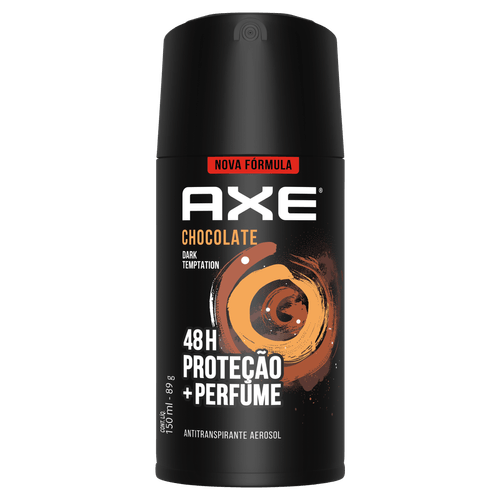 Antitranspirante Aerossol Chocolate Axe 150ml Spray