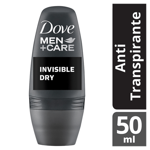 Antitranspirante Roll-On Invisible Dry Dove Men+Care 50ml
