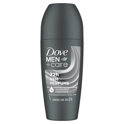 Antitranspirante Roll-On sem Perfume Dove Men+Care 50ml
