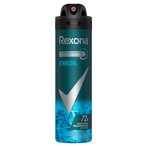 Antitranspirante Aerossol Xtracool Rexona Men 150ml Spray