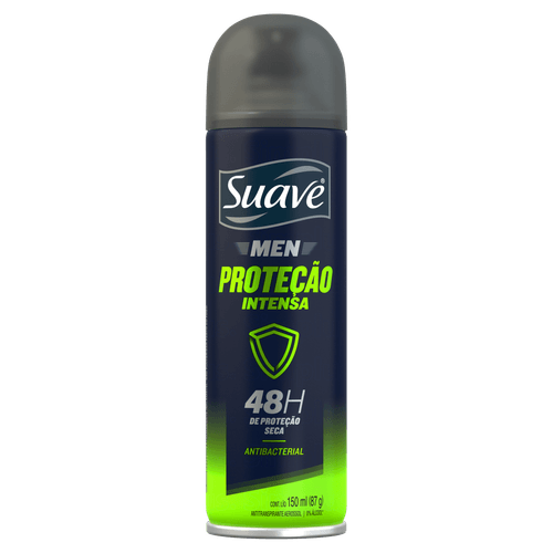 Antitranspirante Aerossol Proteção Intensa Suave Men 150ml Spray
