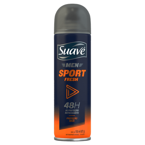 Desodorante Antitranspirante Aerosol Masculino 150ml Frescor de Gardênia Suave