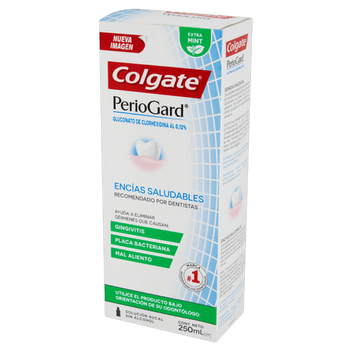 ENXAGUANTE BUCAL COLGATE PERIOGARD EXTRA MINT 250ML
