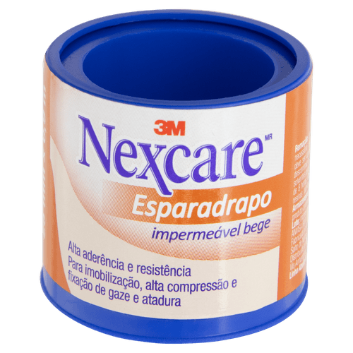 Esparadrapo Impermeável Bege Nexcare 25mm x 0,9m