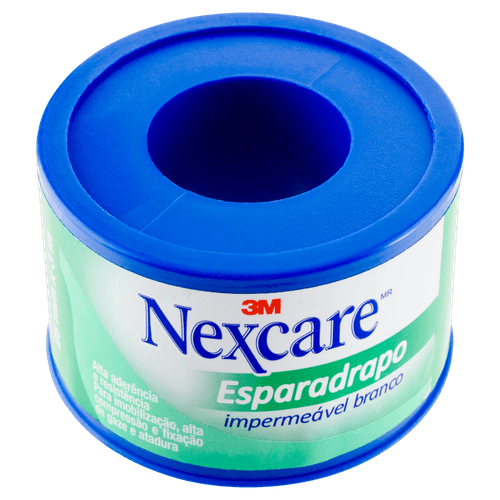 Esparadrapo Nexcare Impermeavel Branco 25Mmx3Mt - Nexcare