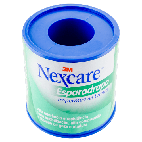Esparadrapo Nexcare Impermeavel Branco 50Mmx3Mt - Nexcare
