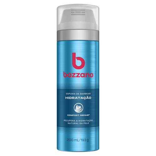 Espuma de Barbear Hidratação Bozzano Frasco 200ml