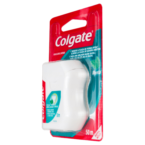 FIO DENT COLG ENCERADO MENT 50M