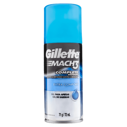 Gel de Barbear Mach3 Extra Comfort 71g Aloe Vera - Gillette