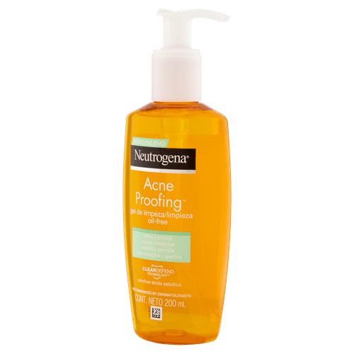 Gel de Limpeza Neutrogena Acne Proofing Frasco 200ml