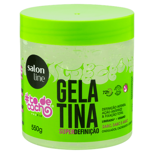 Gelatina #todecachos Salon Line Não Sai da Minha Cabeça – 550g