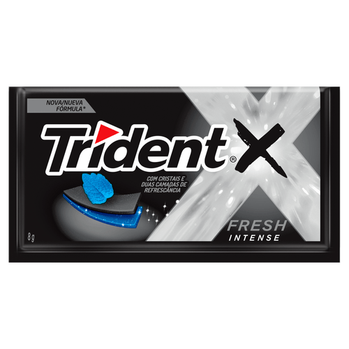Goma De Mascar Trident Fresh Intense 8G 5Un - Trident