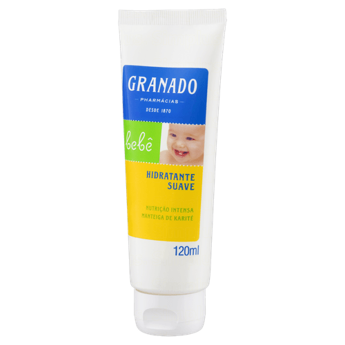 Hidratante infantil Suave 120ml com manteiga de karité Granado Bebê