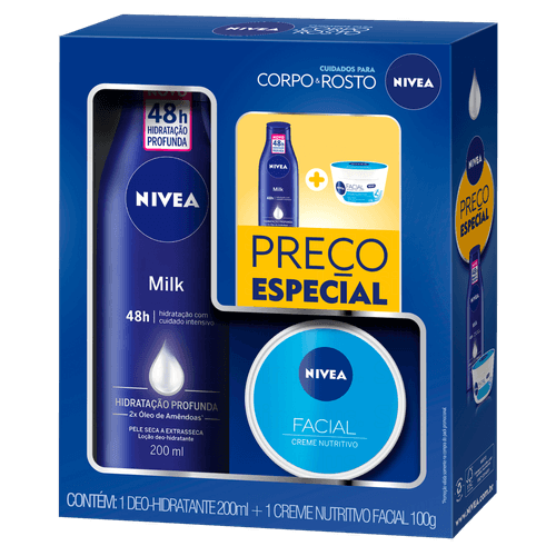 HID MILK 200ML CR FACIAL NUTR100G