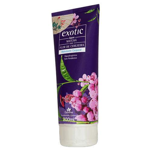 Hidratante Corporal Davene Exotic Japan 200Ml - Davene