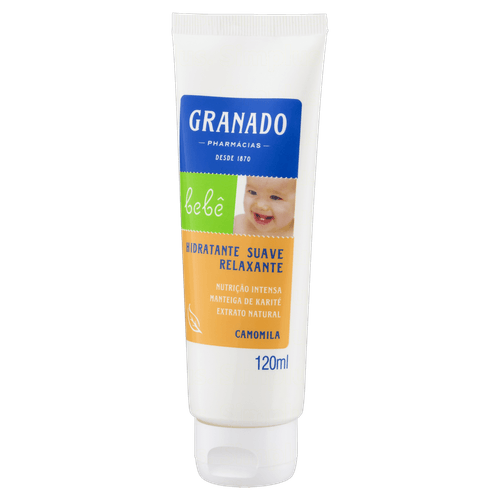 Hidratante Infantil Suave Camomila 120ml Granado Bebê