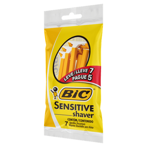 Kit Aparelho Bic Sensi Sheaver - Leve 7 Pague 5 - Bic