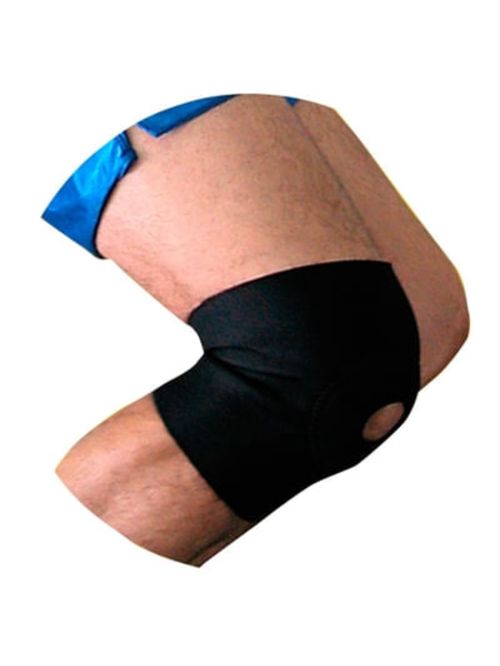 Joelheira c/ Suporte p/ Rótula Neoprene Tam P Salvapé