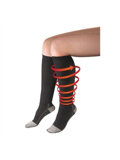 Meias de Compressão para Voos Unisex Tam 33-36 Uriel