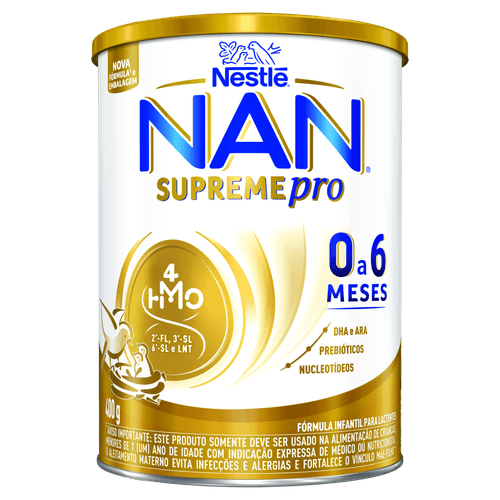 Fórmula Infantil para Lactentes Nan Supreme Pro Lata 400g