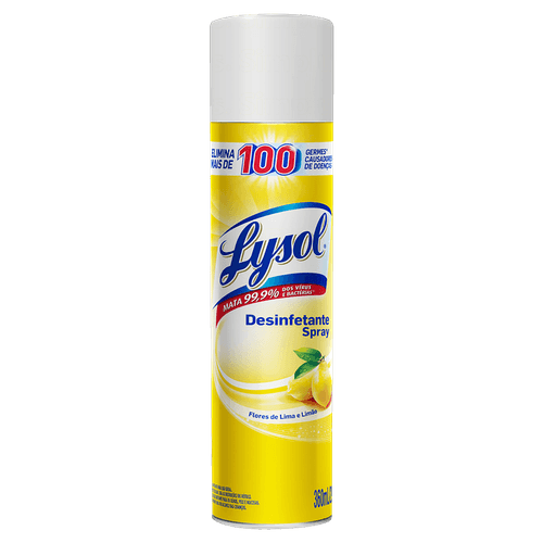 Desinfetante Aerossol Flores de Lima e Limão 360ml Lysol