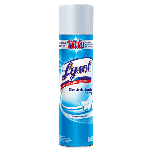 Lysol Aerossol Pureza do Algodão 360Ml