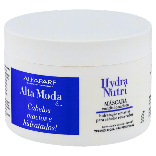 Máscara Condicionante Hydra Nutri 300g Altamoda para Cabelos Secos