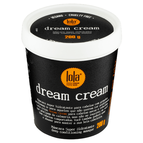 Máscara Super Hidratante Dream Cream 200g Lola – Hidratação Intensiva para Cabelos