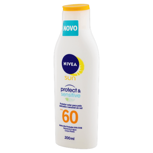 Nivea Sun Sensitive Fps60 200Ml - Nivea Sun