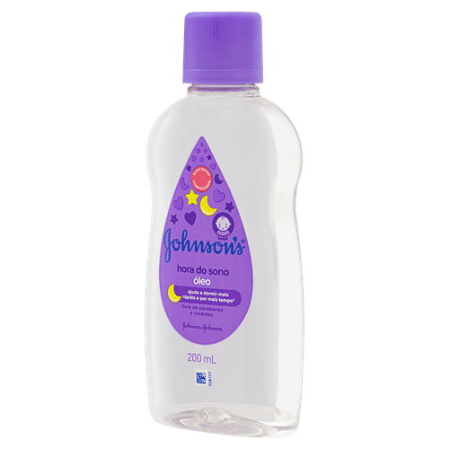 Óleo para Bebê Johnson's Baby Hora do Sono Frasco 200ml