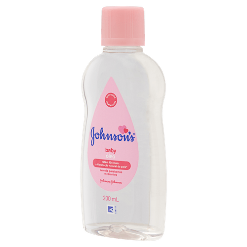 Óleo para Bebê Johnson's Baby Frasco 200ml