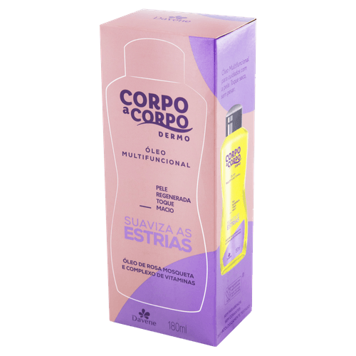 Óleo Multif Corpo A Corpo Davene 180Ml - Corpo A Corpo