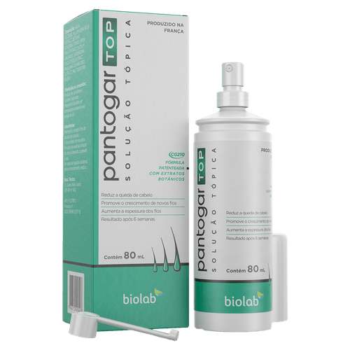 Pantogar Top Solução Tópica 80ml
