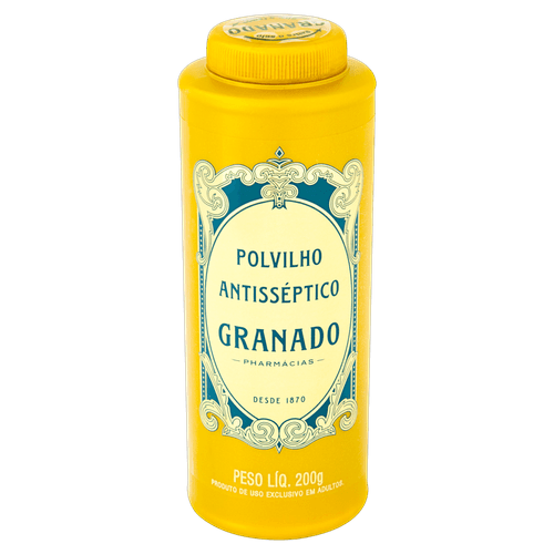 Polvilho Antisséptico Granado Frasco 200g