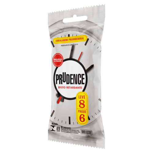 Preservativo Prudence Efeito Retardante L8P6 - Prudence