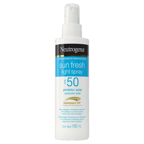 Protetor Solar Neutrogena Sun Fresh Light Spray - FPS 50 - 180ml